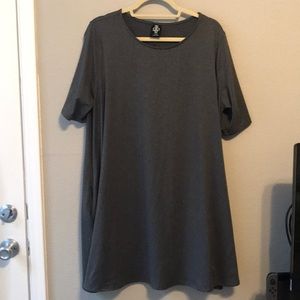 Agnes & Dora swing - dark gray -with pockets! XL